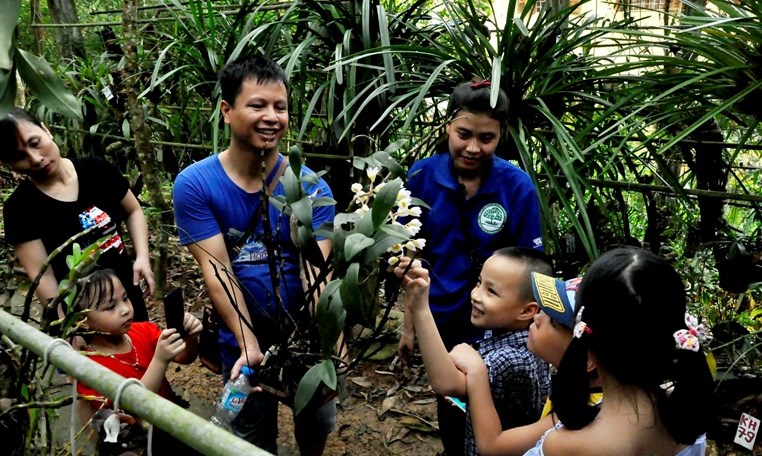 Trạm Đa dạng sinh học Mê Linh - điểm du lịch trải nghiệm được lựa chọn bởi những ai muốn con thêm hiểu biết về thiên nhiên